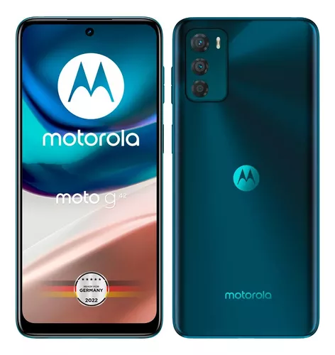 Motorola Moto G42 Dual-SIM 128GB ROM + 4GB RAM (solo GSM | Sin CDMA)  Smartphone 4G/LTE desbloqueado de fábrica (rosa metálico) - Versión  internacional