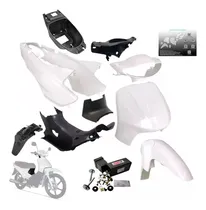 Comprar Kit Plasticos Motomel Blitz 110 12 P Blanco Tornillos Calcos