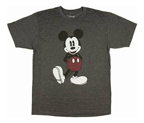 Disney Playera De Tamaño Completo Con Aspecto Desgastado De