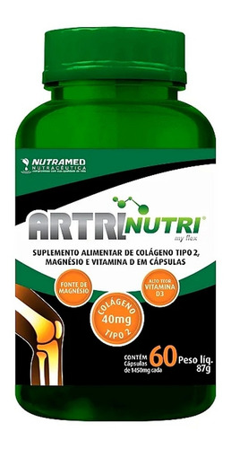 Colágeno + Magnesio + Vita D(60 Caps) 1 Al Día Envío Gratis