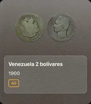 Comprar Monedas De 2 Bs Año 1900
