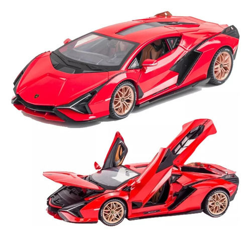 Lamborghini Sian Fkp37 Miniatura Metal Supercoches 1/18 2024