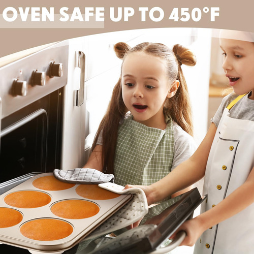 Blushtier 6 Pack Jumbo Muffin Pan Para Hornear Muffin Muffin