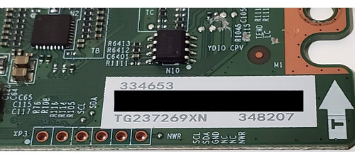 T-con Hisense 334653 Rsag7.820.13134/roh 55a6h (Usado)