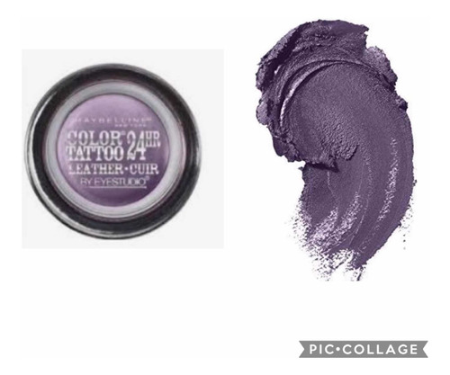 Sombra En Crema Gel Maybelline Tattoo Tono 90 Vintage Plum