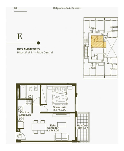En Venta Departamentos Nuevos De 1, 2 Y 3 Ambientes F: 10059