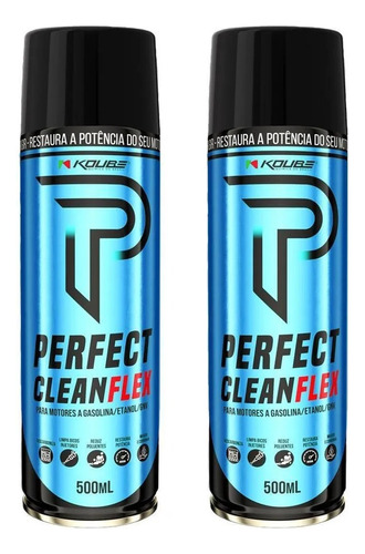 Perfect Clean Flex - Koube - 500ml Via Tanque - Kit 02 Unid