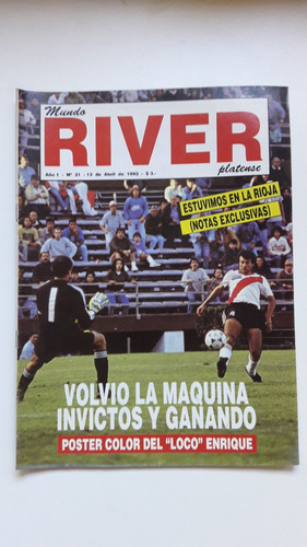 Mundo Riverplatense 21 Poster Carlos Enrique