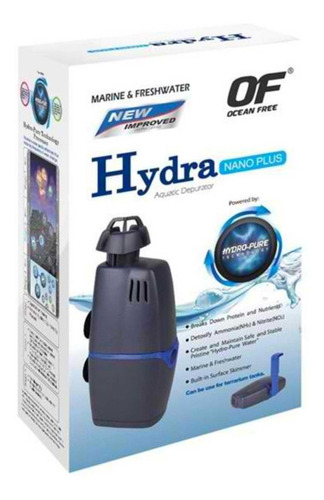 Filtro Hydra Nano Para Acuarios De Agua Salada Y Agua Dulce 