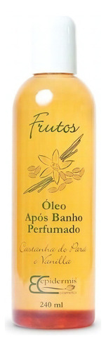  Óleo Após Banho Castanha Do Pará E Vanilla 240ml Epidermis Fragrância Neutro Tipo de embalagem Pote