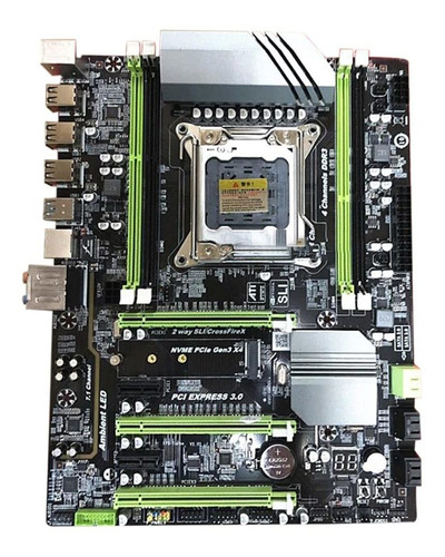 Andifany Turbo Placa Base Atx Combo Cpu Pieza Gb Mhz Pci-e