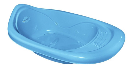 Banheira De Plastico Para Bebê Infantil Portátil 22 Litros Cor Azul