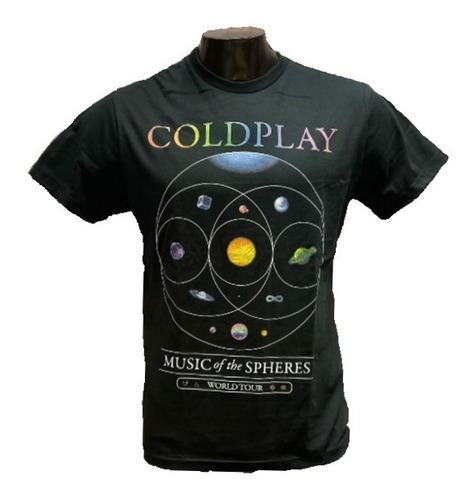 Remera Estampada Coldplay Talle Xxl Calidad 1a