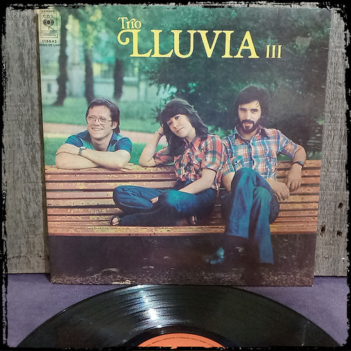 Trio Lluvia - Volumen 3 - Ed Arg 1977 Vinilo Lp