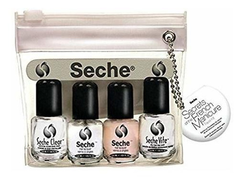 Seche Francés Travel Kit De Manicura.