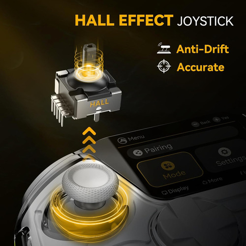 Controle de joystick sem fio Manba Tm Manba One V2 branco