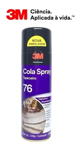 Adesivo Spray 3m 76 Cola Tecido Forro Teto Carro Tapeceiro