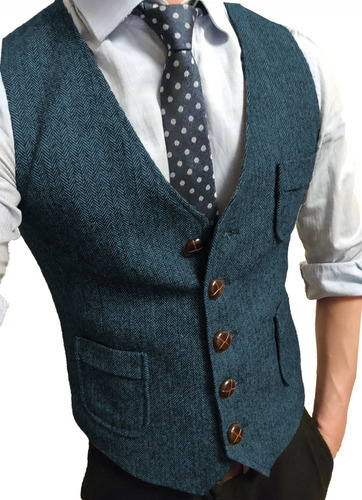 Chaleco De Hombre, Traje De Tweed, Chaleco De Vestir, Chalec