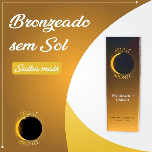 Imagem 4 de 4 de Night Bronze 02 Unidades + Luva De Aplicação Grátis