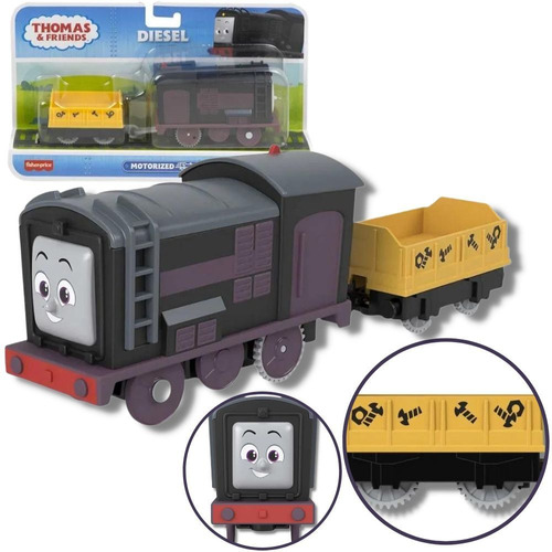 Thomas E Seus Amigo Trem Locomotiva Diesel Motorizado Mattel