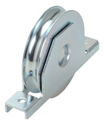 Rueda P/ Portón C/soporte 8cm Canal U 200kg Tipo Master Rail
