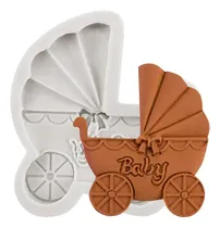 Comprar Yanqinms Baby Showers Moldes De Fondant Molde De Silicona De