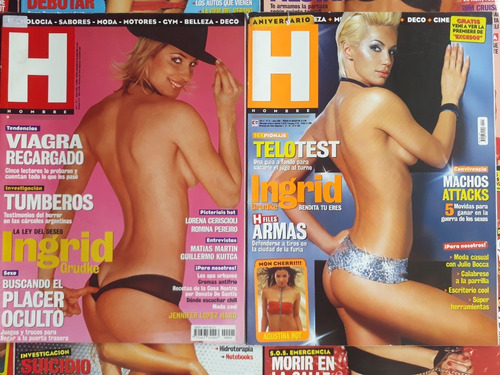 Revistas H Hombre. Aniversario..
