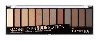 Paleta De Sombras Ojos Rimmel Magnif Eyes Palette 001 Nude