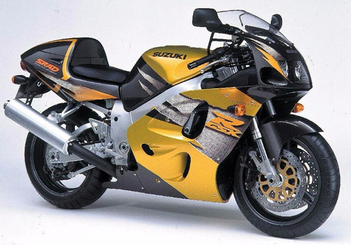 Kit Adesivos Suzuki Gsxr 750 1998 Srad Gsxrad