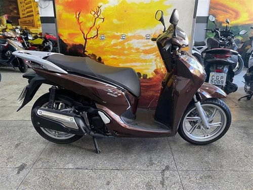 Honda Sh 300i 2018 - Marrom - King Motos