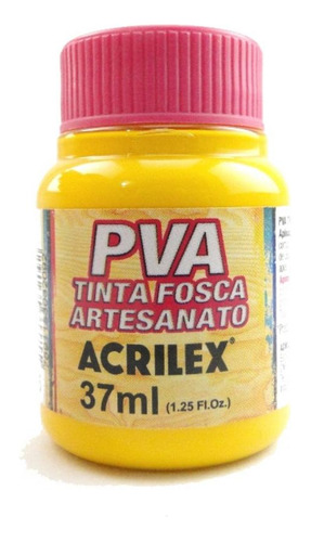 Tinta Acrilex Fosca Artes. 37 Ml 505 Amarelo Ouro