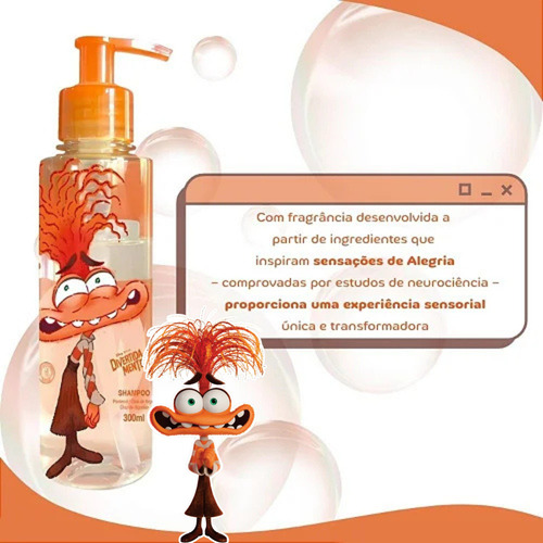 Kit Divertidamente Shampoo 300ml Condicionador 200ml Kids