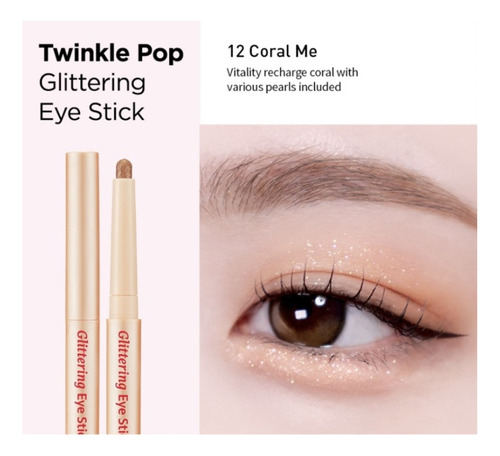 Glittering Eye Stick Twinkle Sombra Y Maquillaje De Brillos