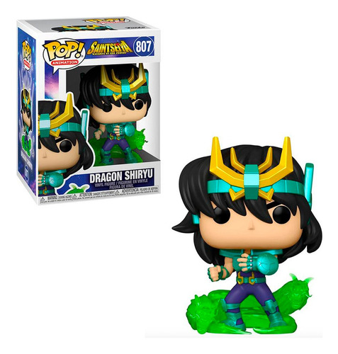 Funko Pop Saint Seiya / Caballeros Del Zodiaco Dragon Shiryu