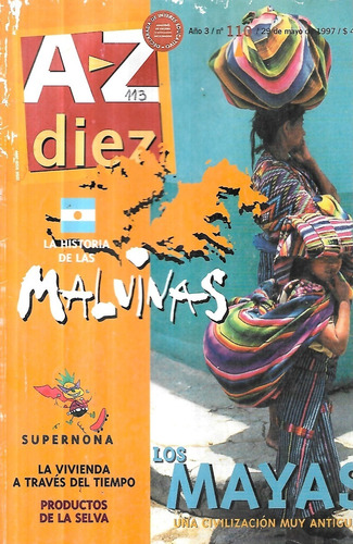 Revista A - Z Diez N° 110 / 29-05-97 / Historia Malvinas