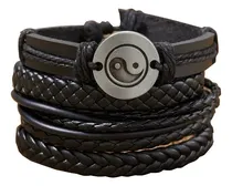 Comprar Pulseras De Cuero Ajustable Con Dije - H006
