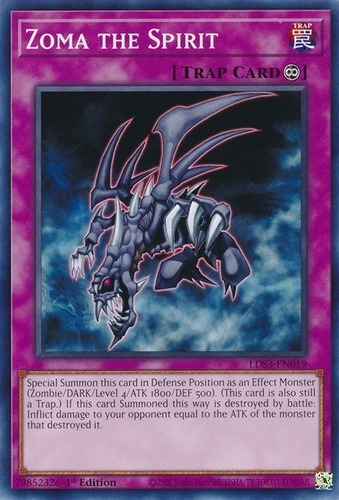 Zoma The Spirit (lds3-en019) Yu-gi-oh!