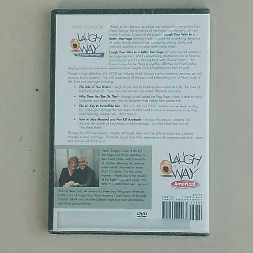 Dvd Mark Gungor Laugh Your Way To A Better Marriage (Usado)