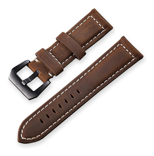 Imagem 1 de 2 de Pulseira De Couro 24mm Mod Panerai.... Pronta Entrega