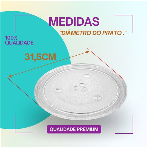 Prato Microondas Fischer De Embutir 25litros