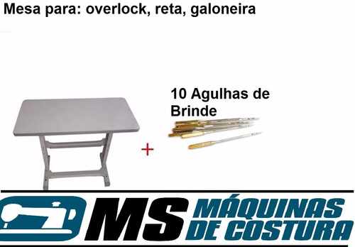 Mesa, Bancada Para Máquina Domestica ,overlock, Reta Etc