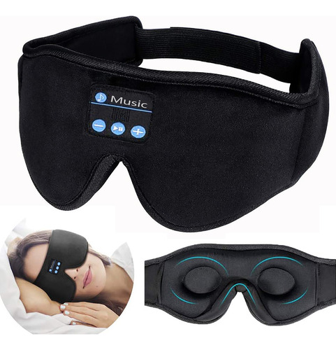 Unisex Antifaces Gafas Para Dormir Bluetooth Con Auriculares