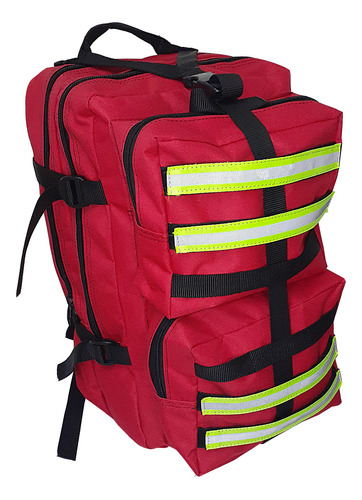 Mochila De Rescate Emergencias Táctica Chica 35lts Roja