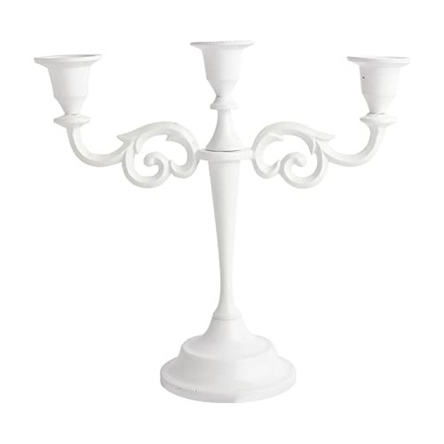 Rely+ Candelabro De 3 Brazos De 10 Pulgadas De Alto, Po...