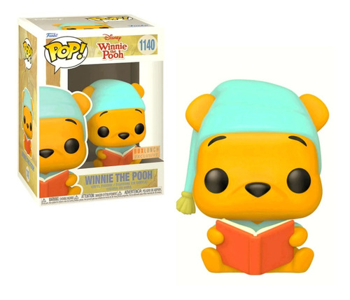 Winnie The Pooh Leyendo Funko Pop 1140 / Original / Boxlunch