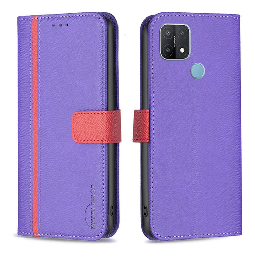 Funda Con Tapa Tipo Cartera Bf63 Para Oppo A15