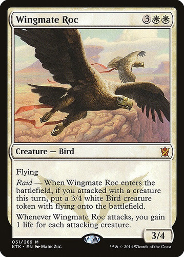 Carta Magic Wingmate Roc X4 Unid. Playset Ktk Mtg