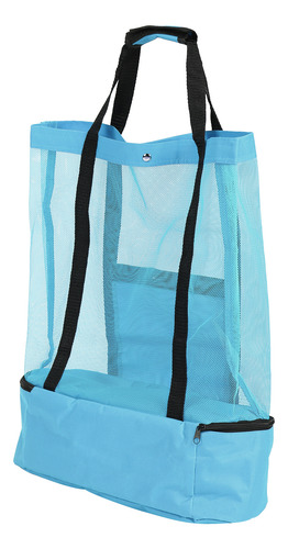 Bolsa De Playa De Gran Capacidad Con Aislamiento De Malla