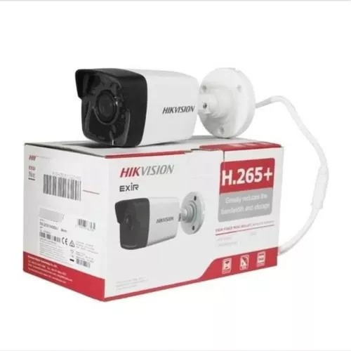 Cámara Tipo Bullet 4mp Lp67 Intemperie 2.8m Hikvision H.265+