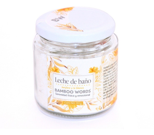 Leche De Baño 140 Gr - Jengibre Y Té Blanco